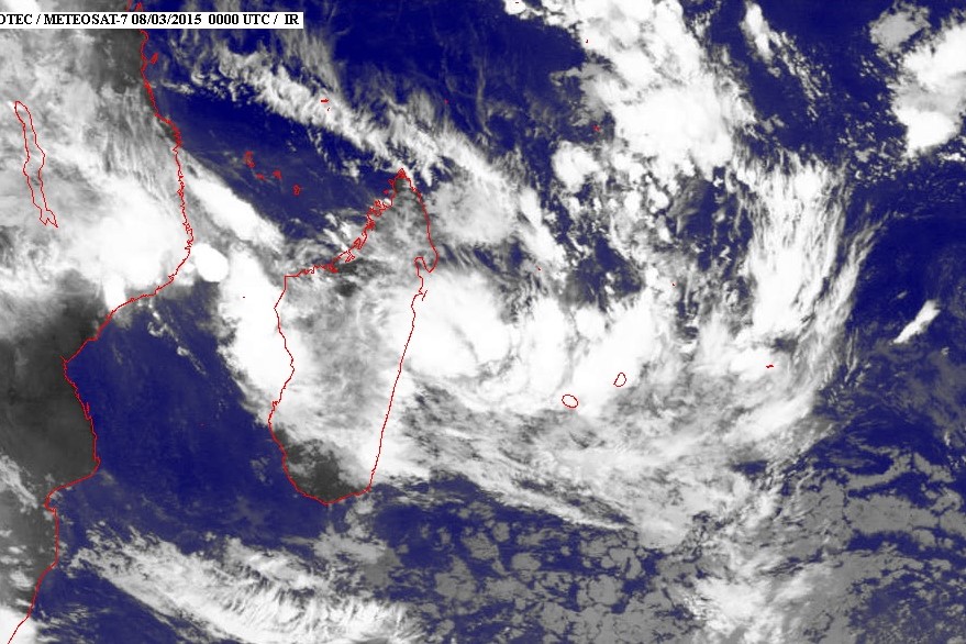 La Réunion et Maurice menacées par la forte tempête tropicale Berguitta