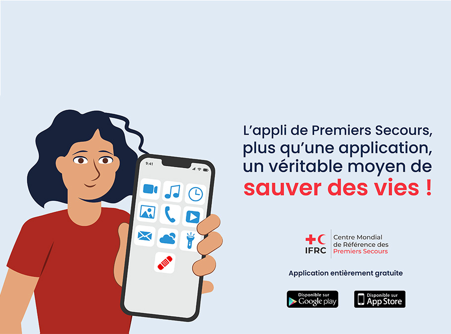 Une application mobile dédiée aux premiers secours